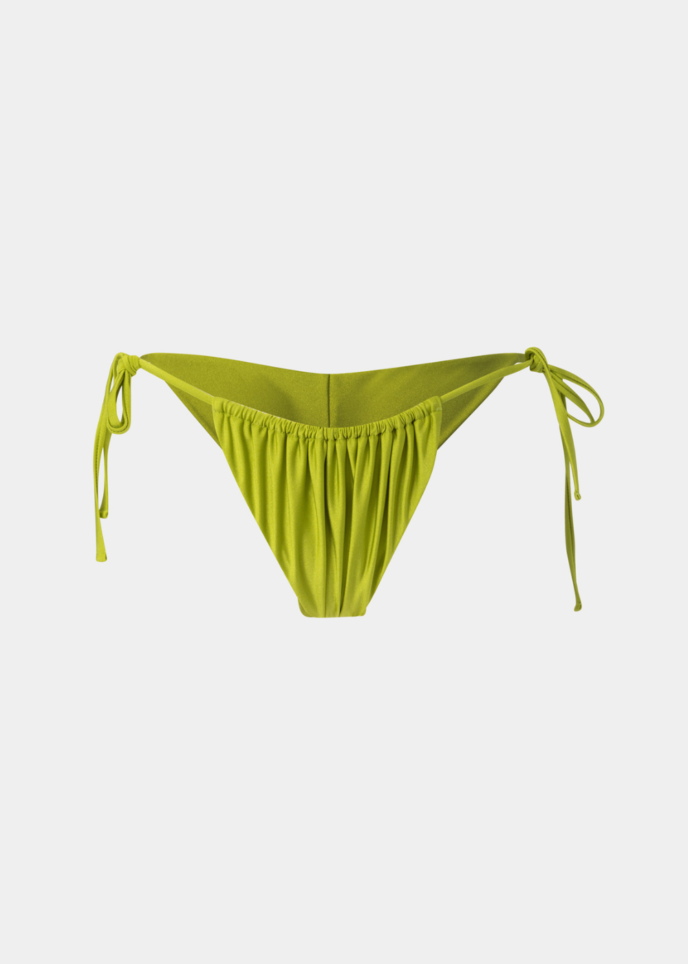1 Barbados Bikini Bottom - Lime Dacron - Image 1
