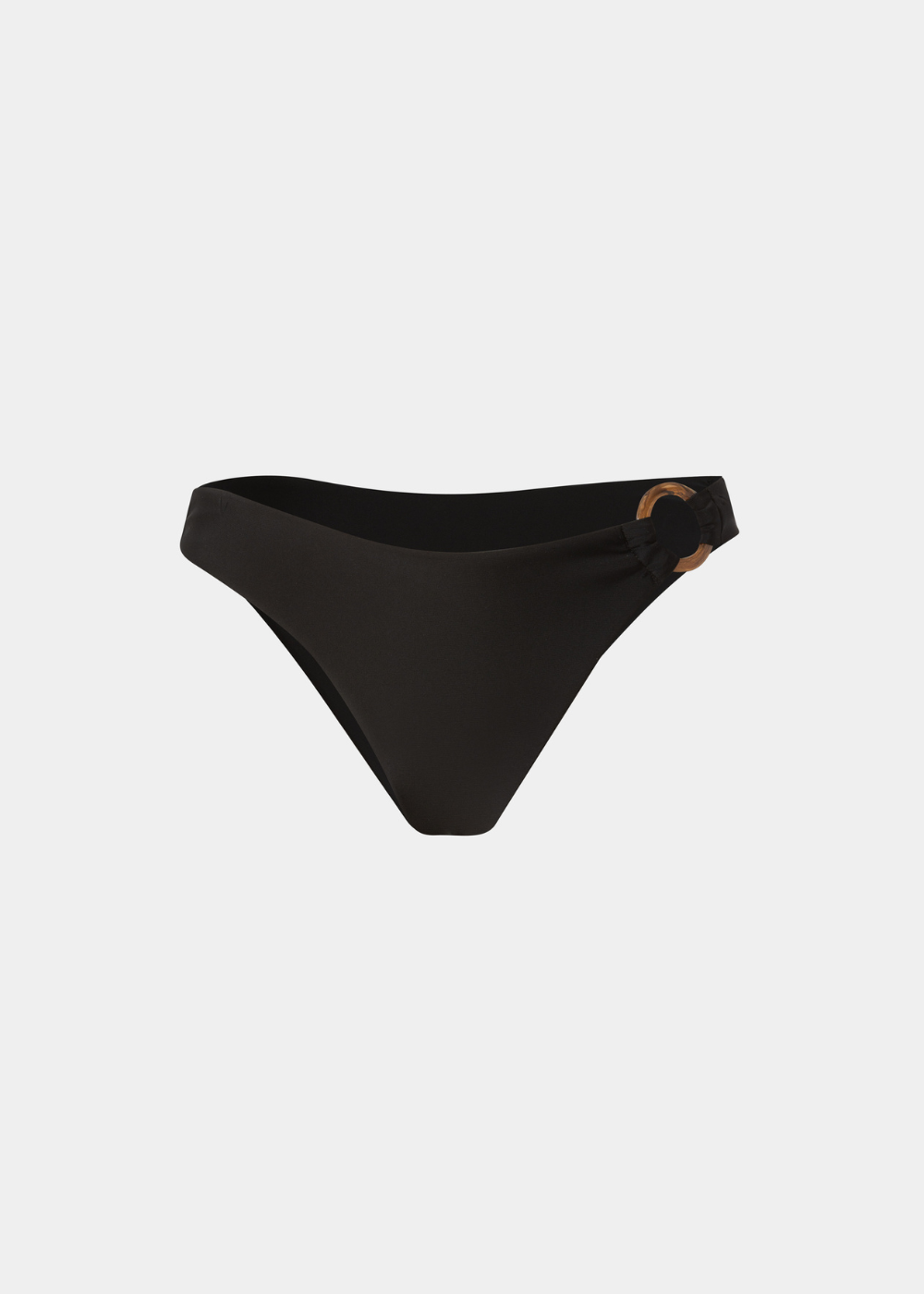 1 Sardinia Bikini Bottom - Black Dacron - Image 1