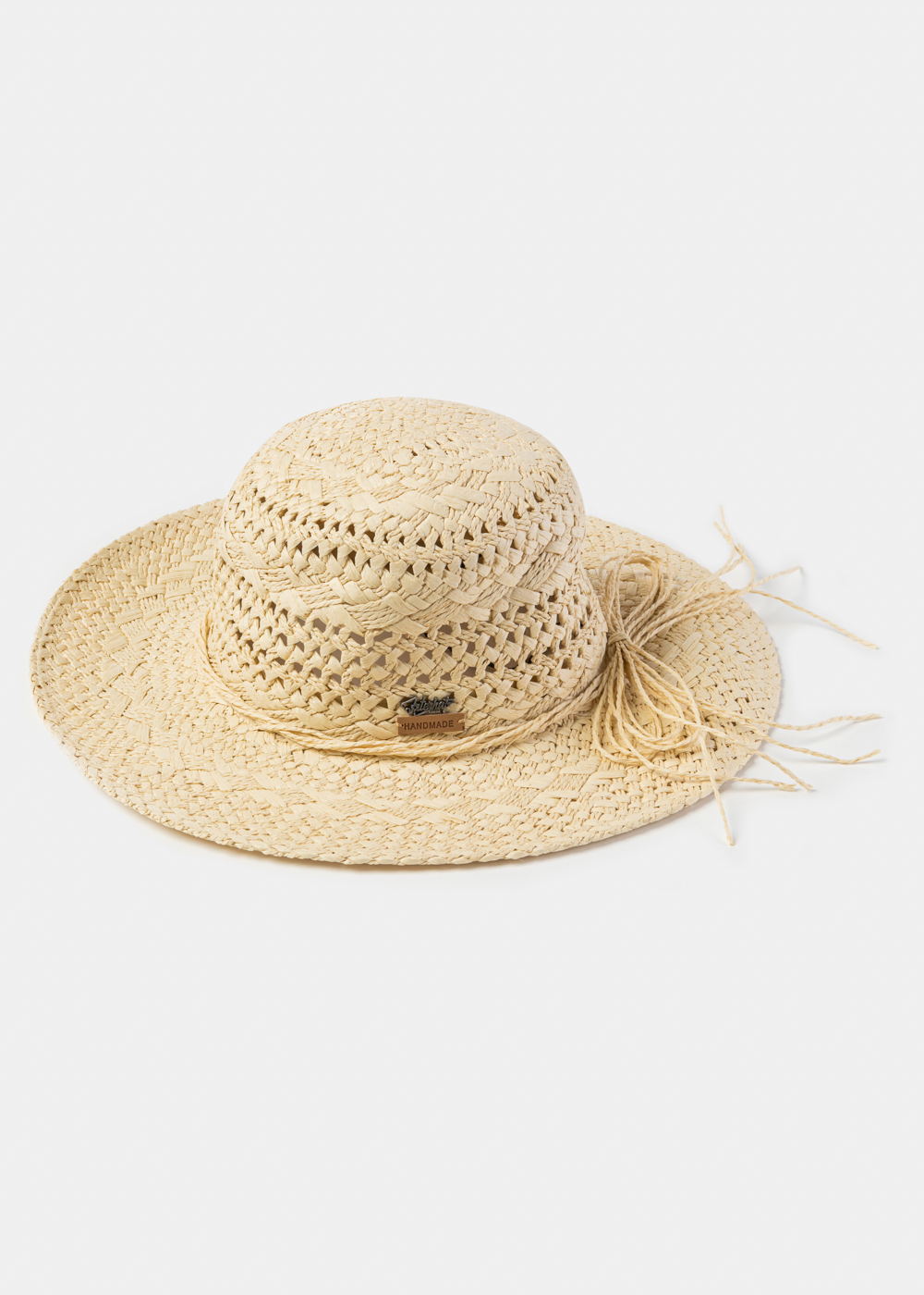 Beige Handmade Crochet Hat Beige Handmade Crochet Hat - Image 1