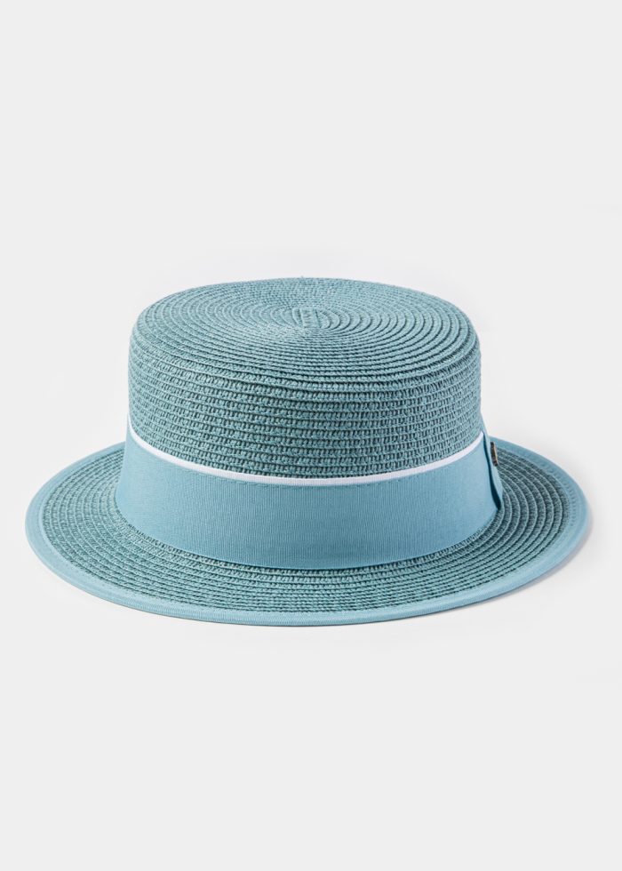 Petrol Boater Hat - Image 2