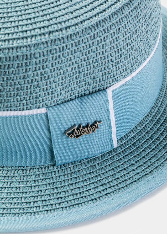 Petrol Boater Hat - Image 3