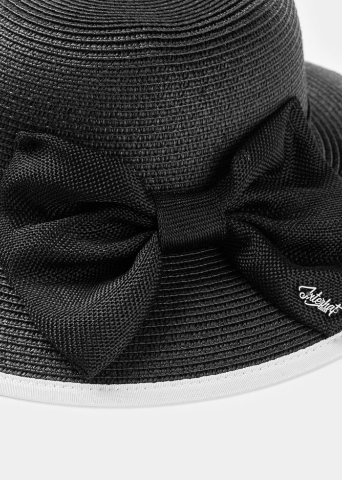 Black Hat w/ Black Bow - Image 3