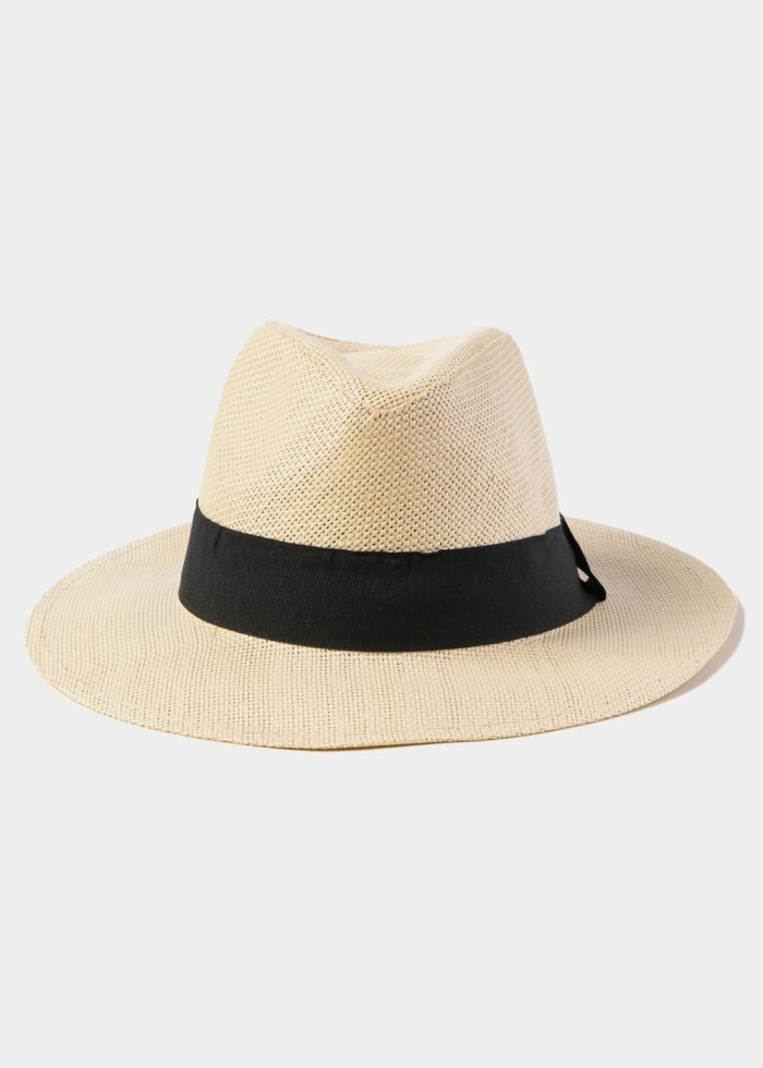 Beige Panama Style Hat 2 - Image 2