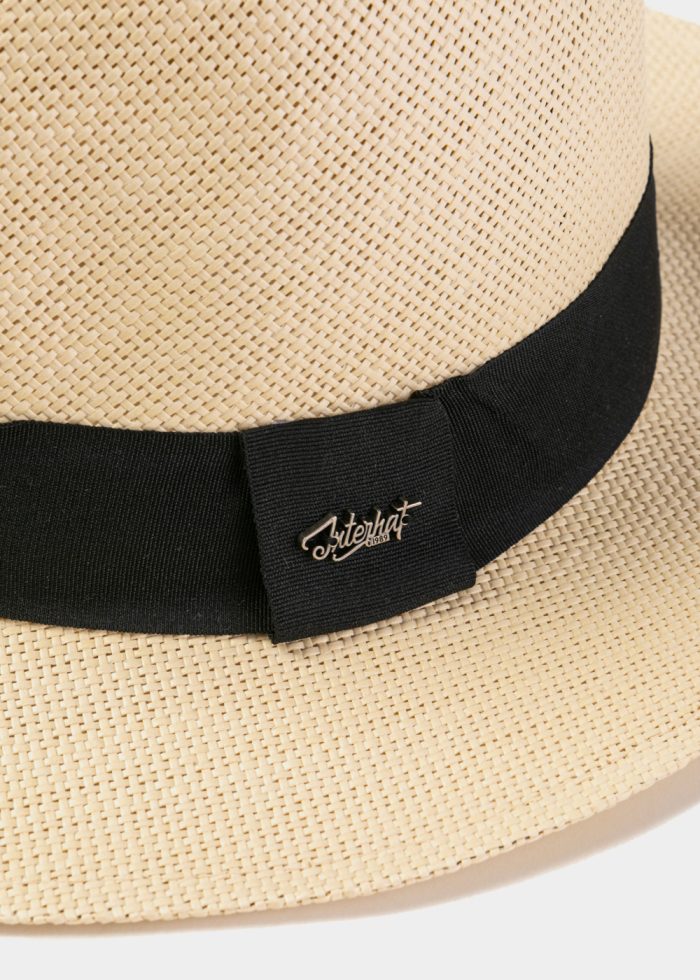 Beige Panama Style Hat 2 - Image 3