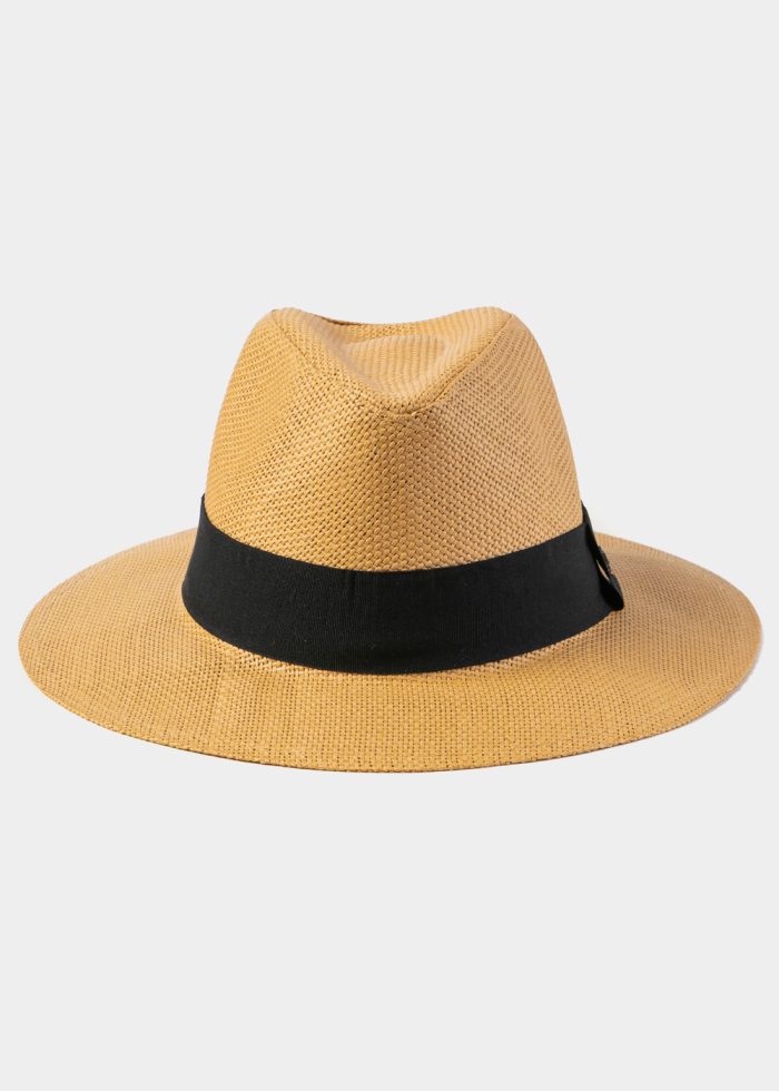 Brown Panama Style Hat 2 - Image 2
