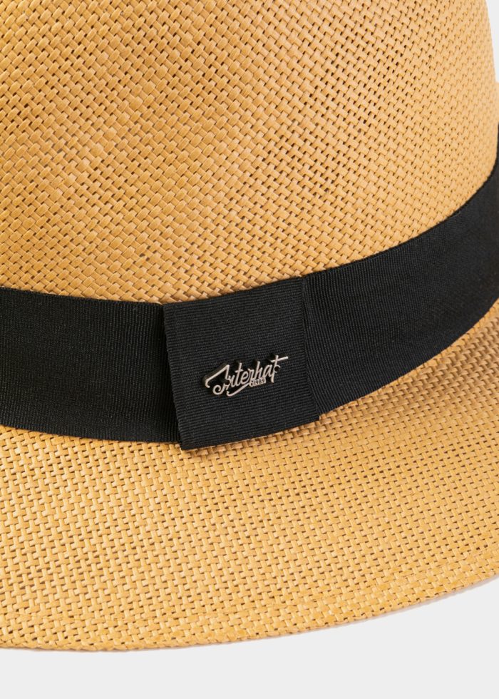 Brown Panama Style Hat 2 - Image 3