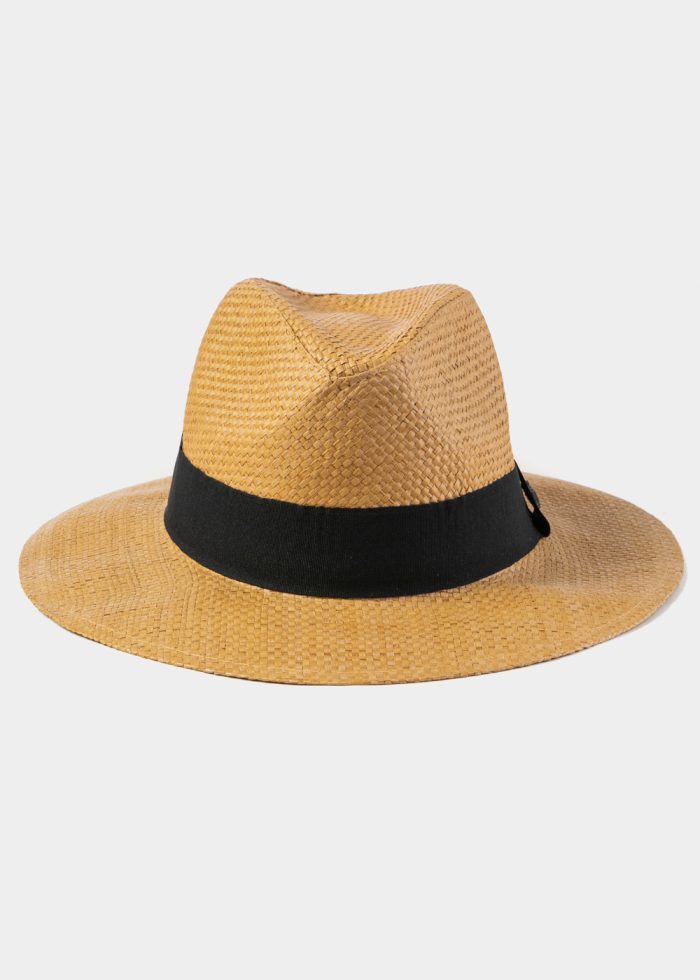 Brown Panama Style Hat 3 - Image 2