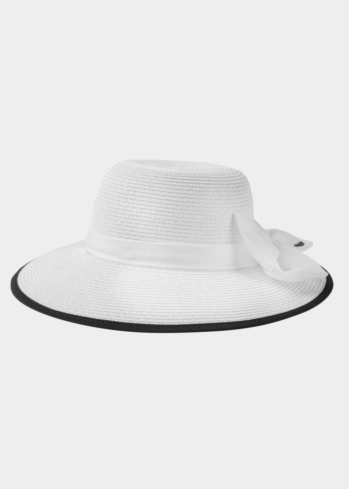 White Hat w/ White Bow - Image 2