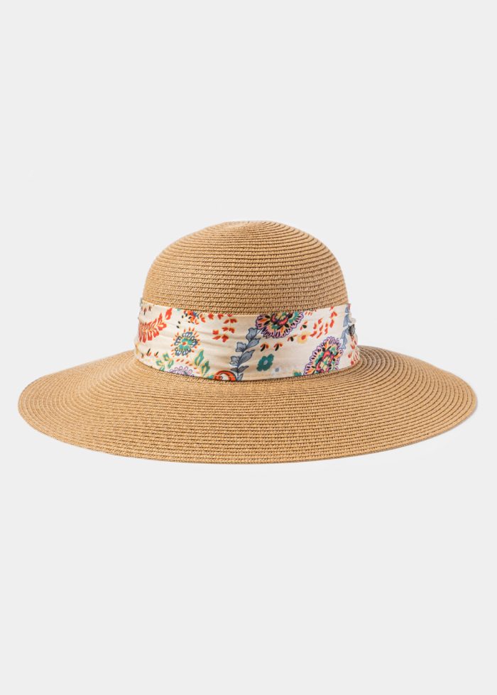 Brown Hat w/ Lahouri Ribbon - Image 2