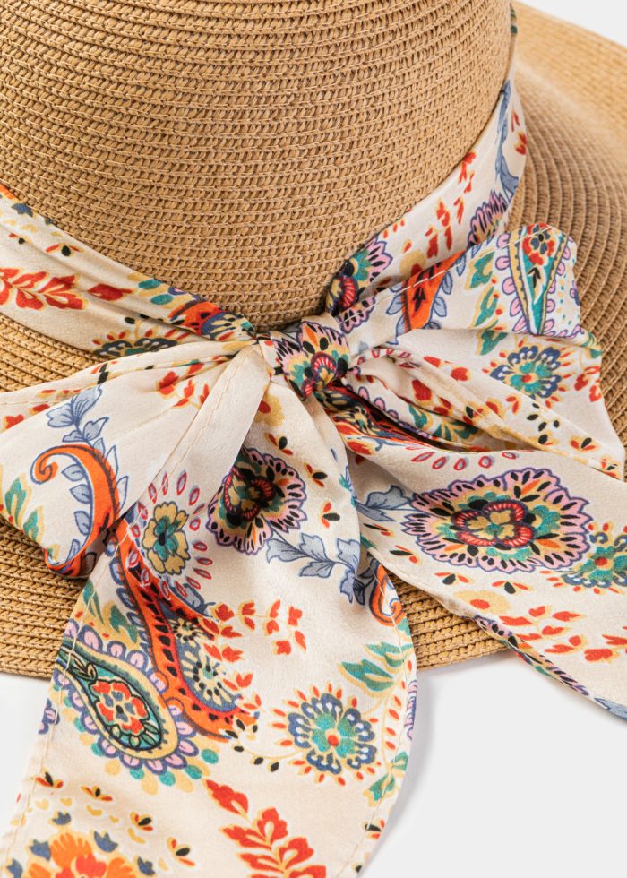 Brown Hat w/ Lahouri Ribbon - Image 4