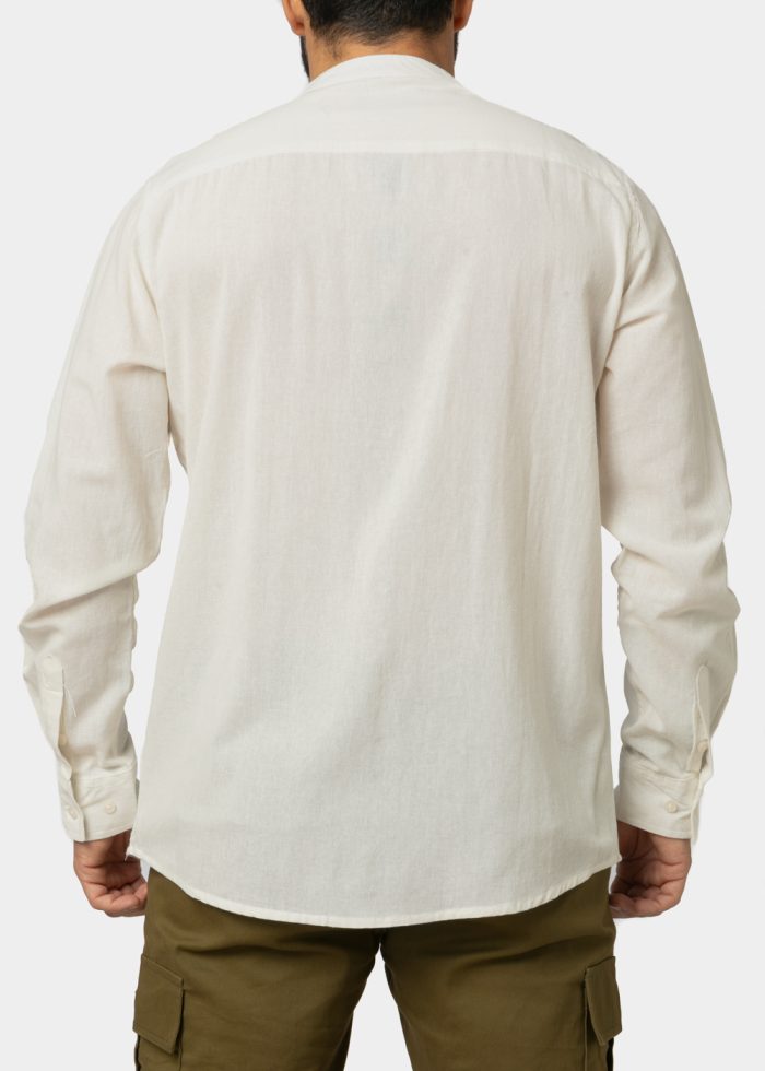 White Mao Shirt - Image 2