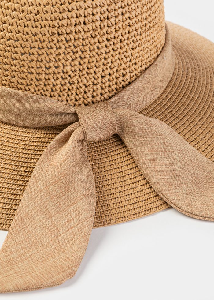 Brown Half Hand Knitted Hat - Image 5