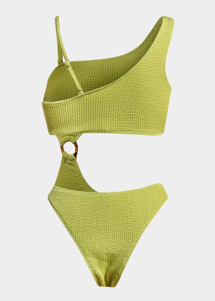Amalfi One Piece - Lime Crinkle - Image 4
