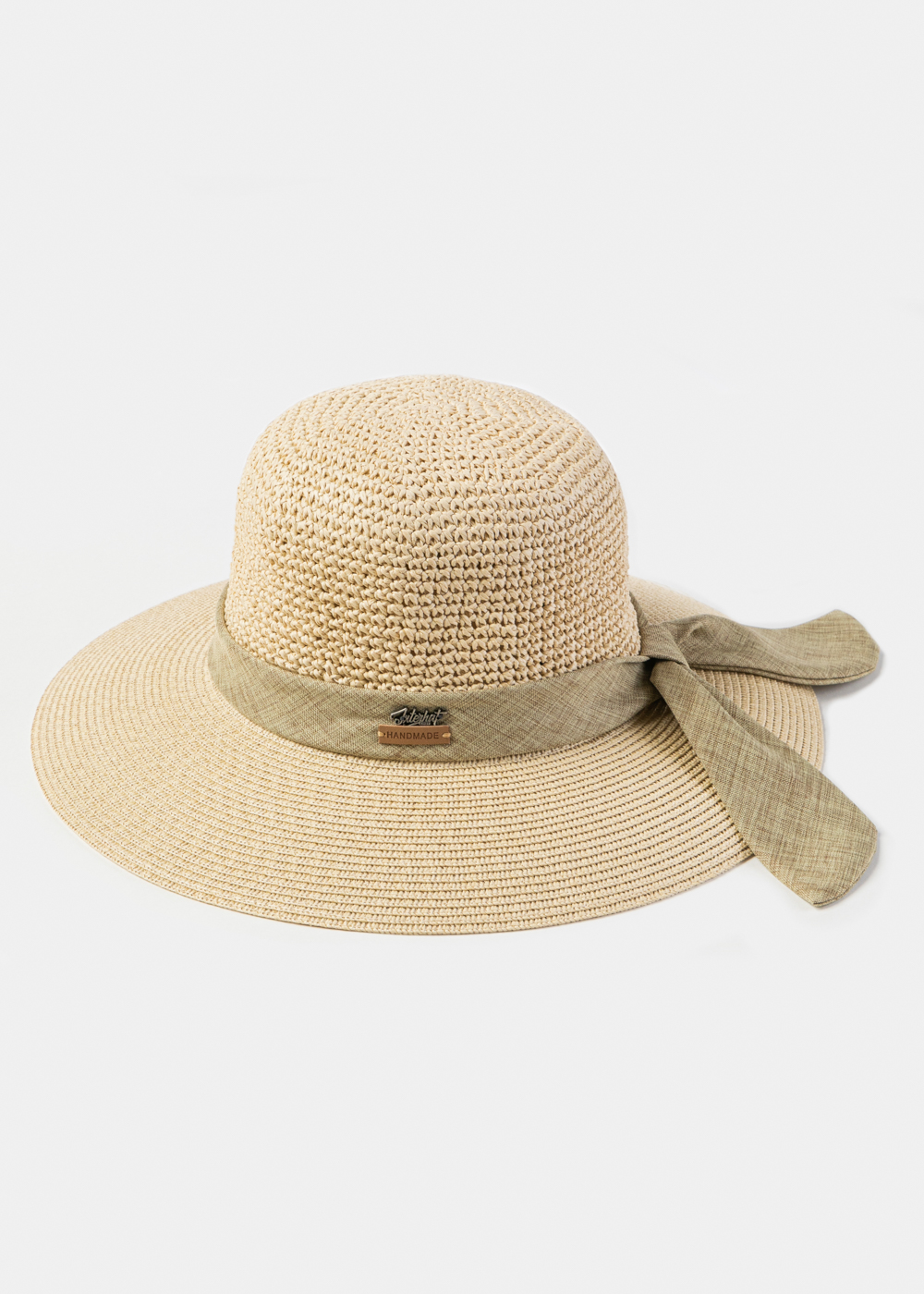 Beige Half Hand Knitted Hat Beige Half Hand Knitted Hat - Image 1