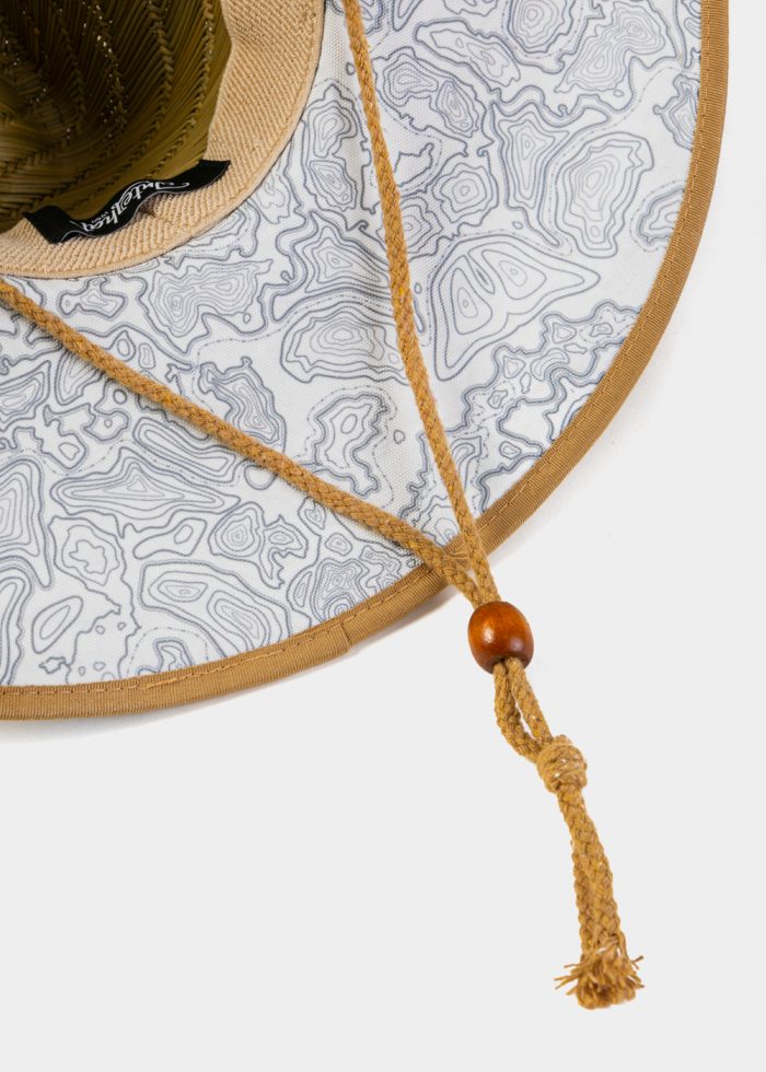 Surf Style Sun Hat w/ Neck Tie - Image 7