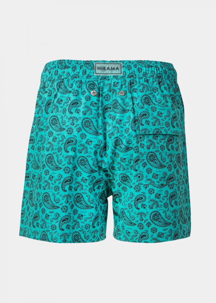 Paisley Pattern Classic Men Swimwear - Image 3