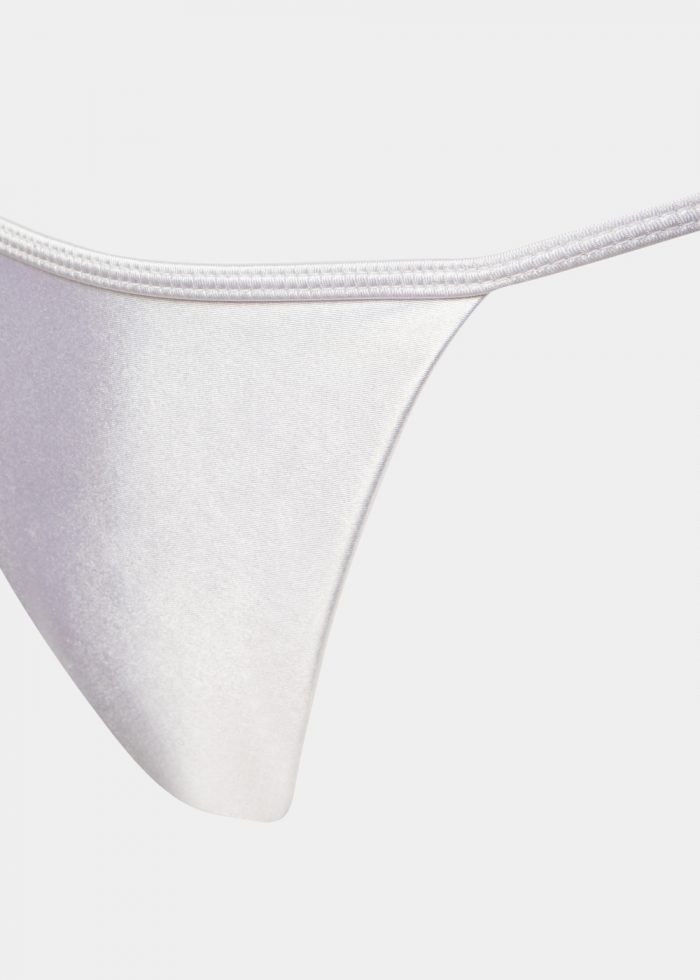 Mykonos Bikini Bottom - White Glowy - Image 3