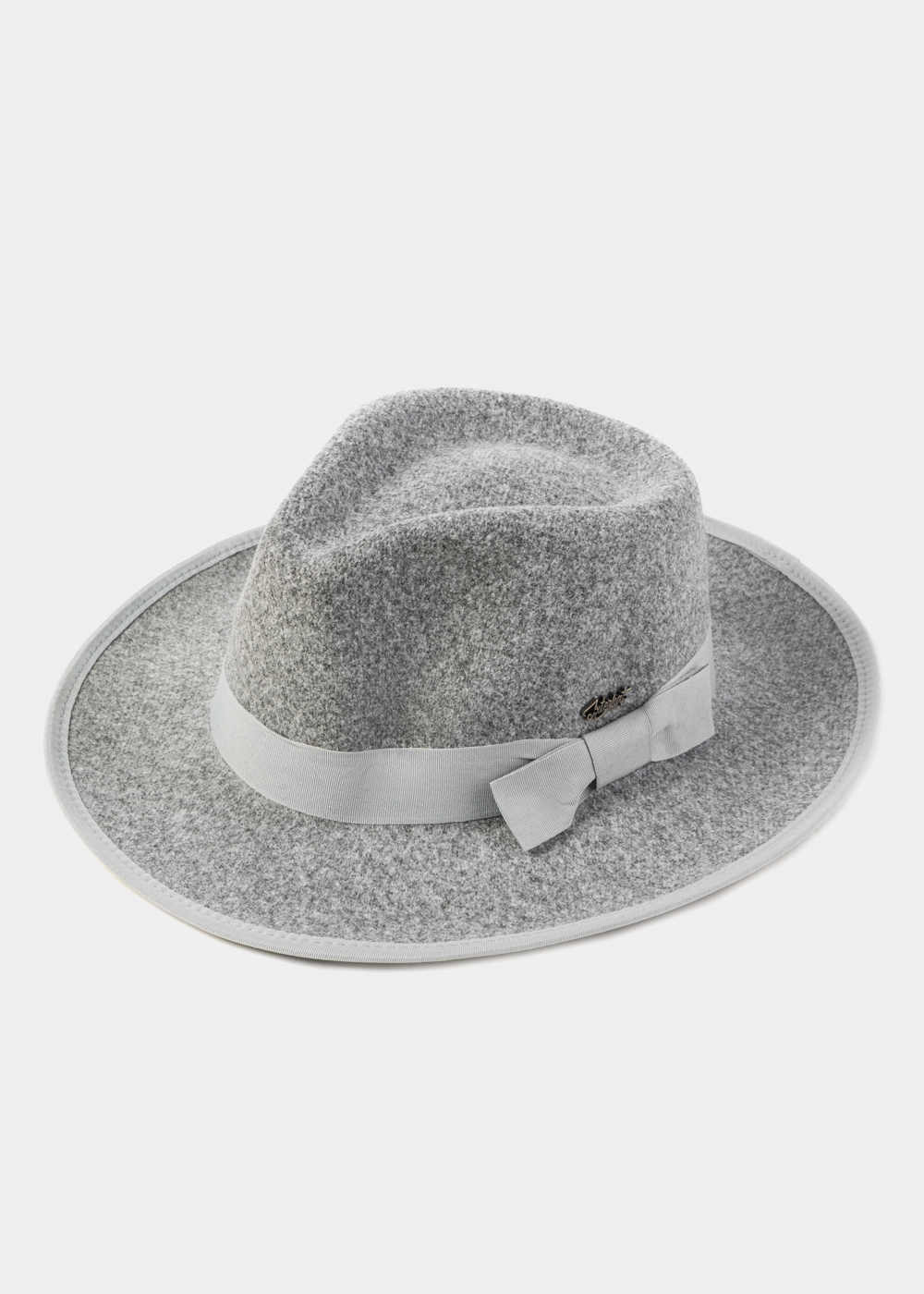 Grey Winter Hat w/ Grey Hatband Grey Winter Hat w/ Grey Hatband - Image 1