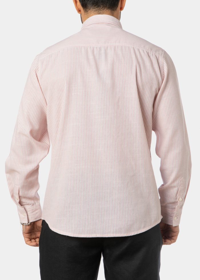 Pink Striped Classic Shirt - Image 2