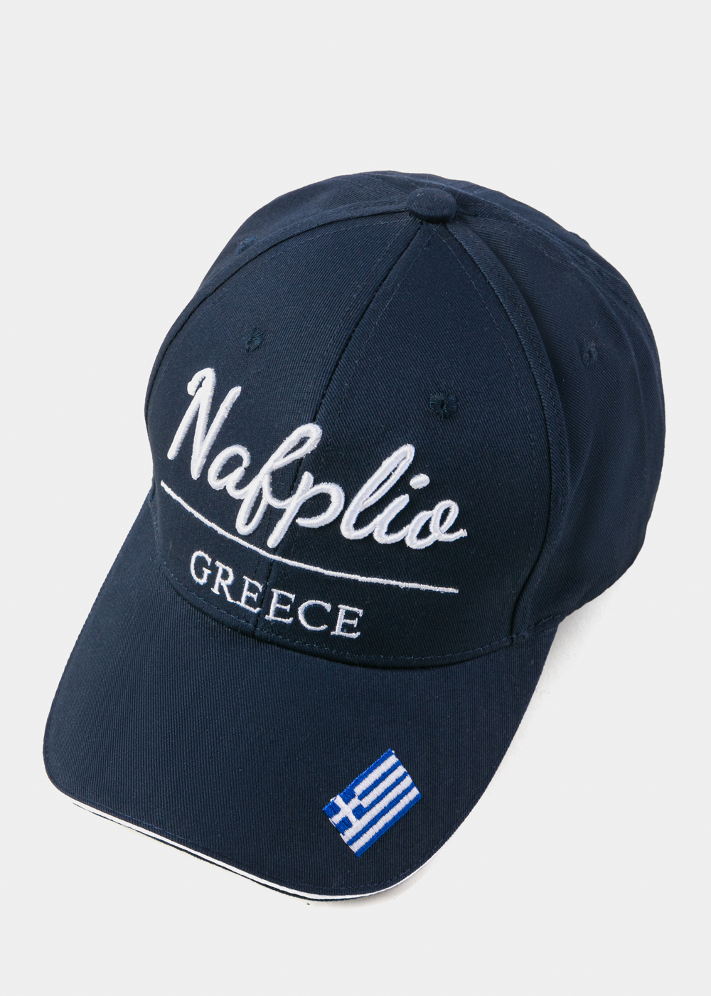 Nafplio Navy Blue w/ Greek Flag Nafplio Navy Blue w/ Greek Flag - Image 1