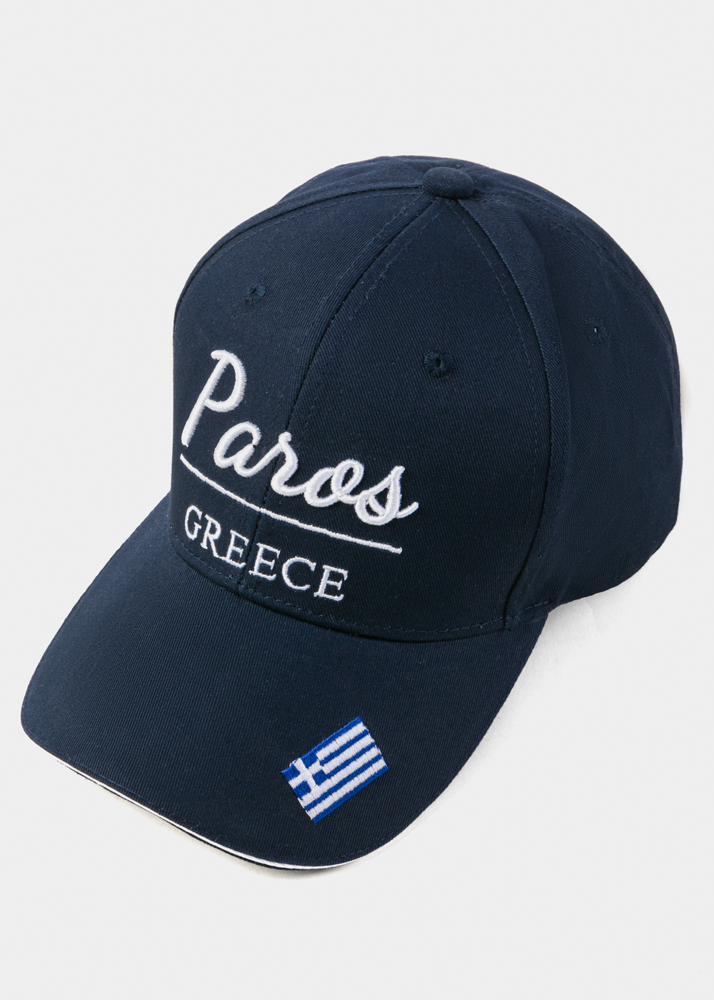Paros Navy Blue w/ Greek Flag Paros Navy Blue w/ Greek Flag - Image 1