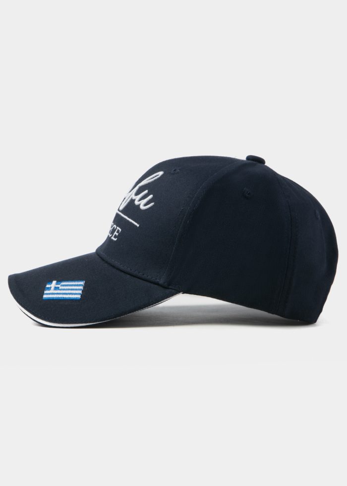Corfu Navy Blue w/ Greek Flag - Image 2