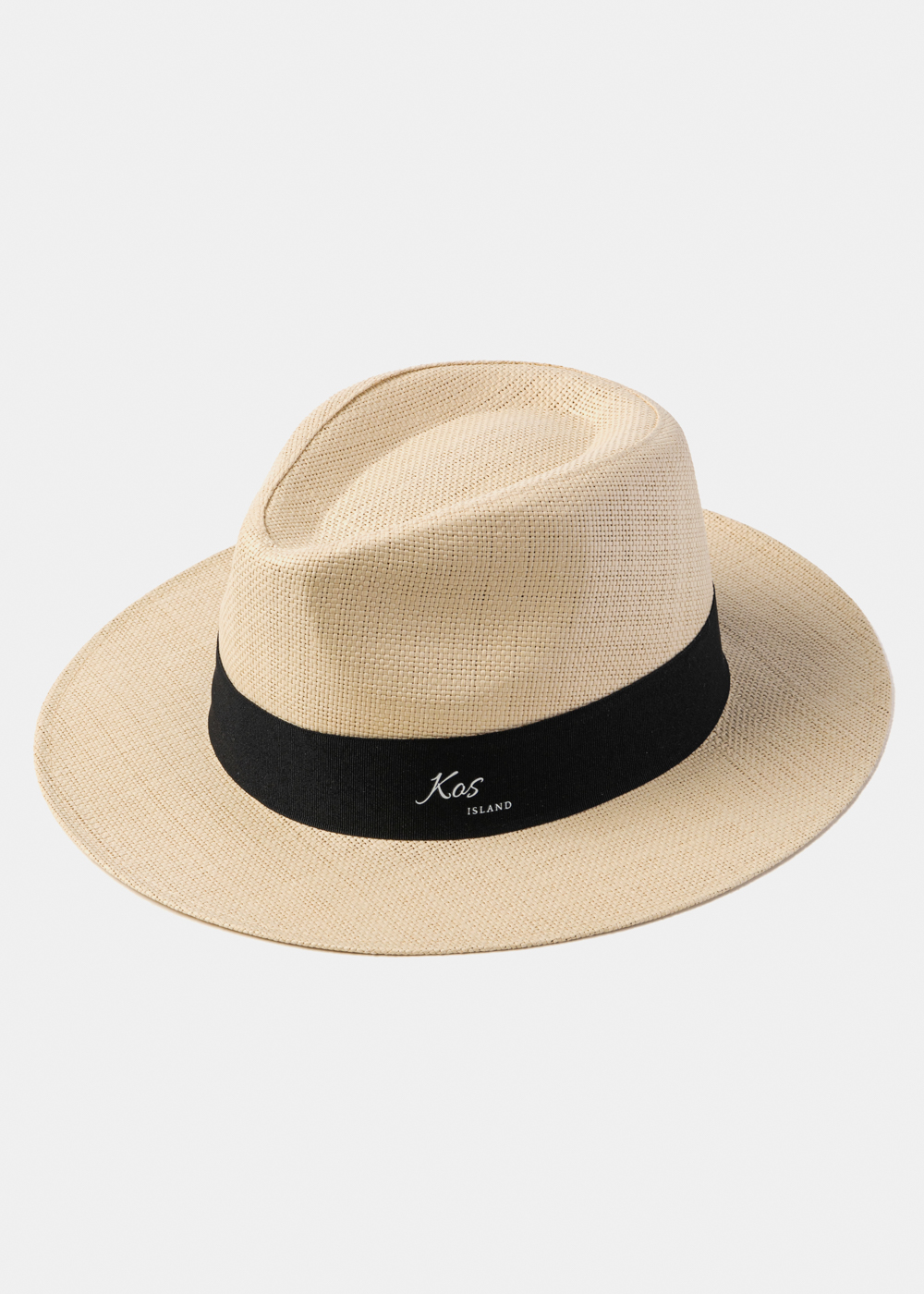 Beige "Kos" Panama Style Hat Beige "Kos" Panama Style Hat - Image 1