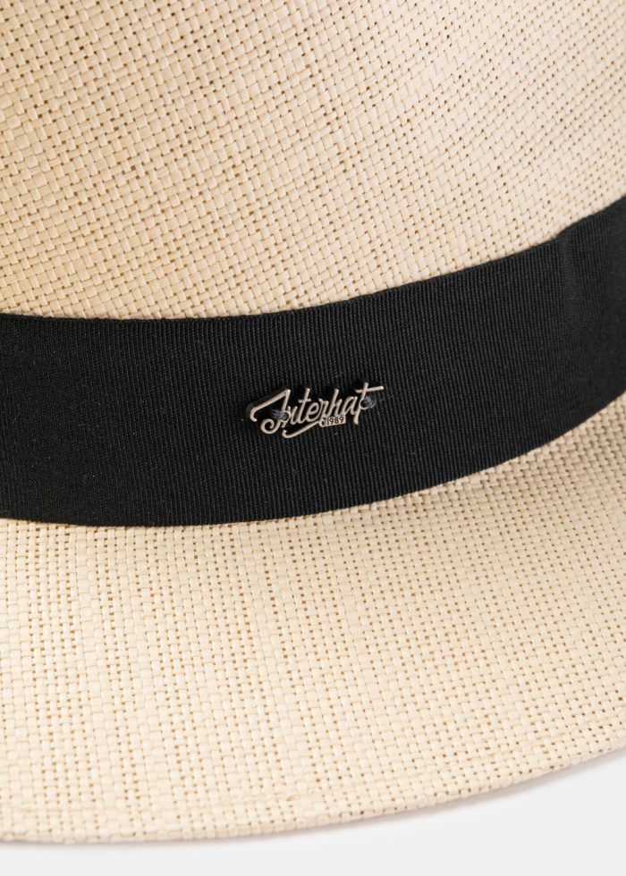 Beige "Kos" Panama Style Hat - Image 4