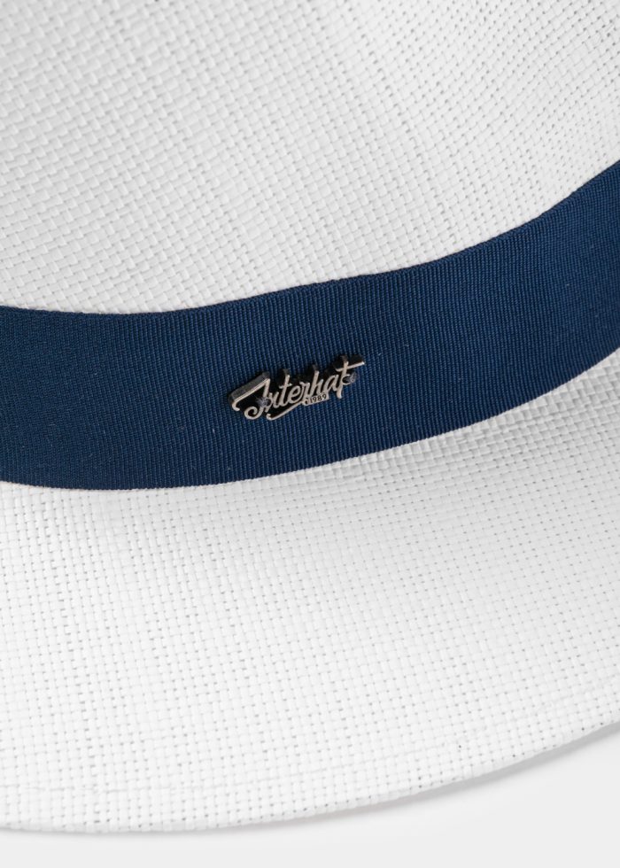 White "Kos" Panama Style Hat - Image 4