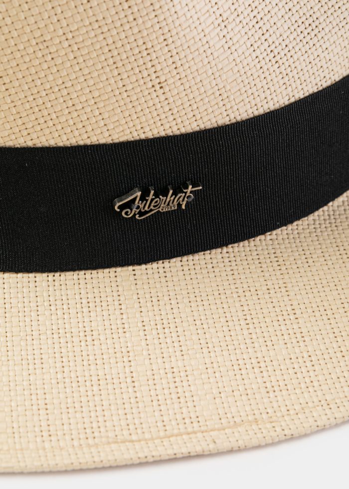 Beige "Karpathos" Panama Style Hat - Image 4