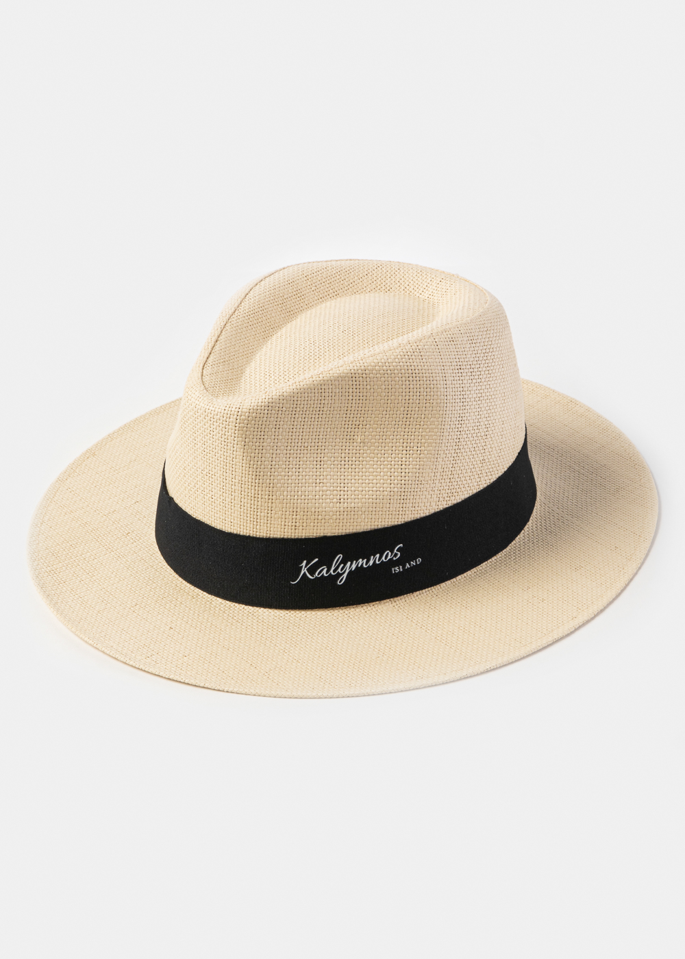 Beige "Kalymnos" Panama Style Hat Beige "Kalymnos" Panama Style Hat - Image 1