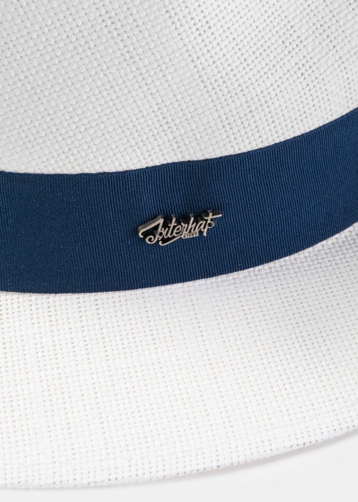 White "Kalymnos" Panama Style Hat - Image 4