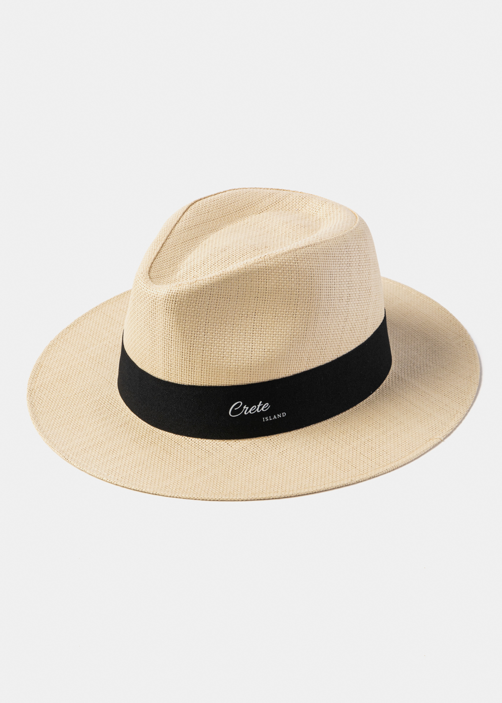 Beige "Crete" Panama Style Hat Beige "Crete" Panama Style Hat - Image 1