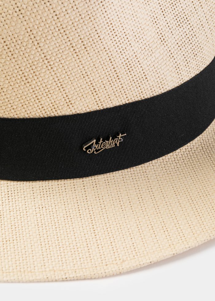 Beige "Chalkidiki" Panama Style Hat - Image 4