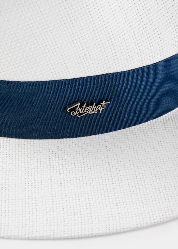 White "Chalkidiki" Panama Style Hat - Image 4