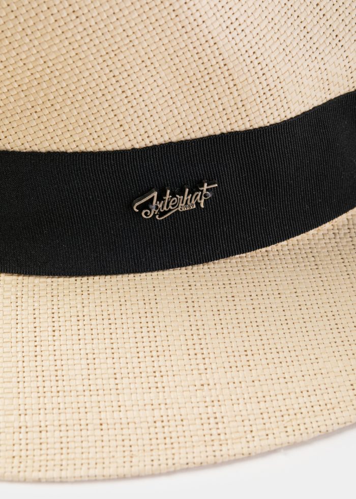 Beige "Corfu" Panama Style Hat - Image 4