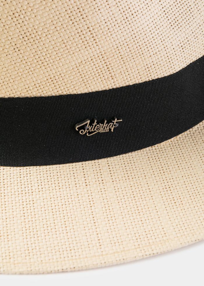 Beige "Thessaloniki" Panama Style Hat - Image 4