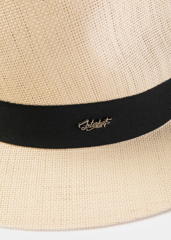 Beige "Thassos" Panama Style Hat - Image 4