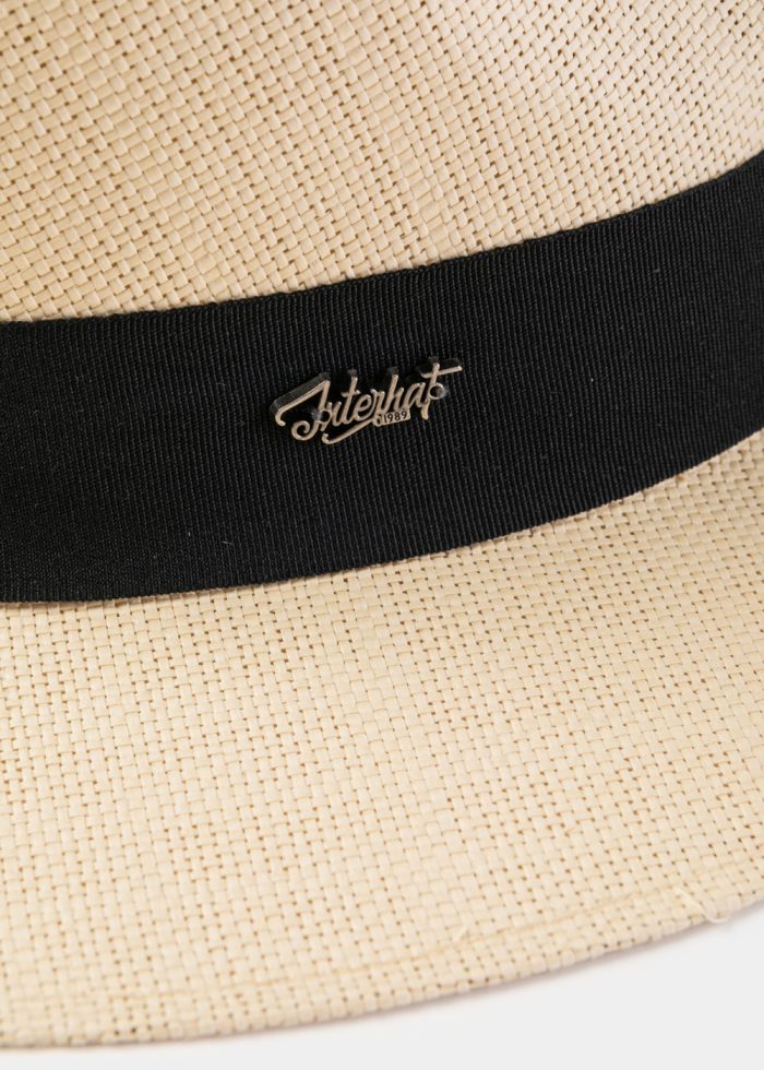Beige "Syros" Panama Style Hat - Image 4