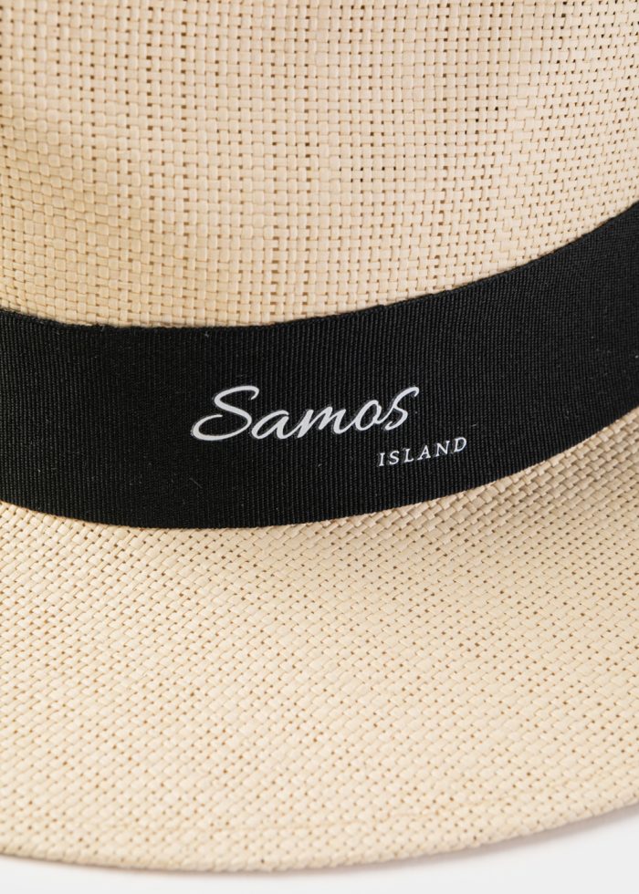Beige "Samos" Panama Style Hat - Image 3