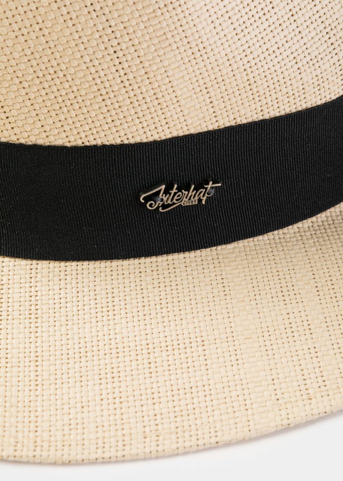 Beige "Samos" Panama Style Hat - Image 4