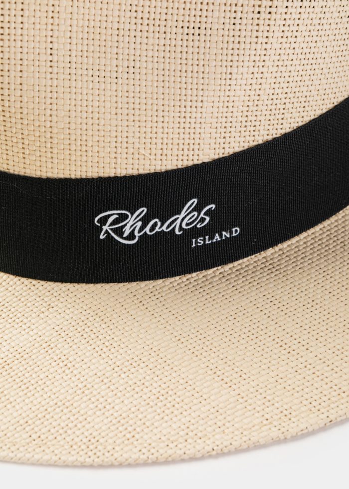 Beige "Rhodes" Panama Style Hat - Image 3