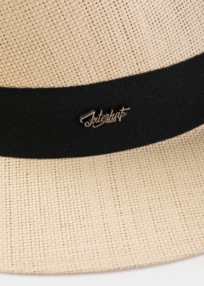 Beige "Rhodes" Panama Style Hat - Image 4