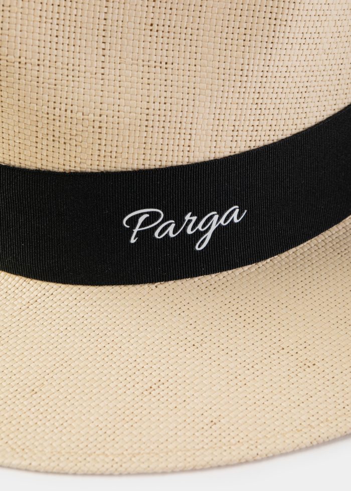 Beige "Parga" Panama Style Hat - Image 3