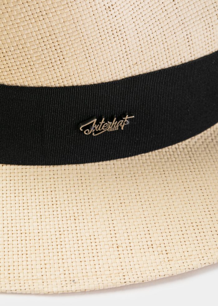 Beige "Parga" Panama Style Hat - Image 4