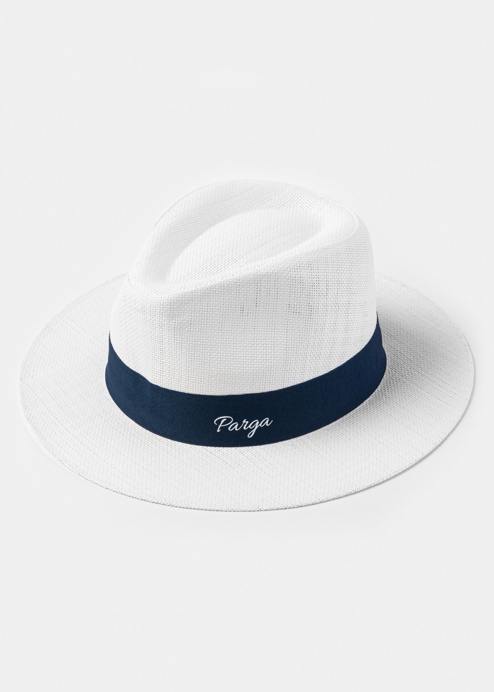White "Parga" Panama Style Hat White "Parga" Panama Style Hat - Image 1