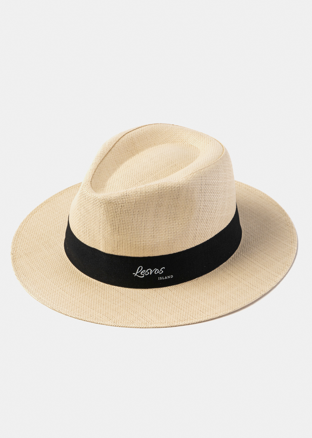 Beige "Lesvos" Panama Style Hat Beige "Lesvos" Panama Style Hat - Image 1