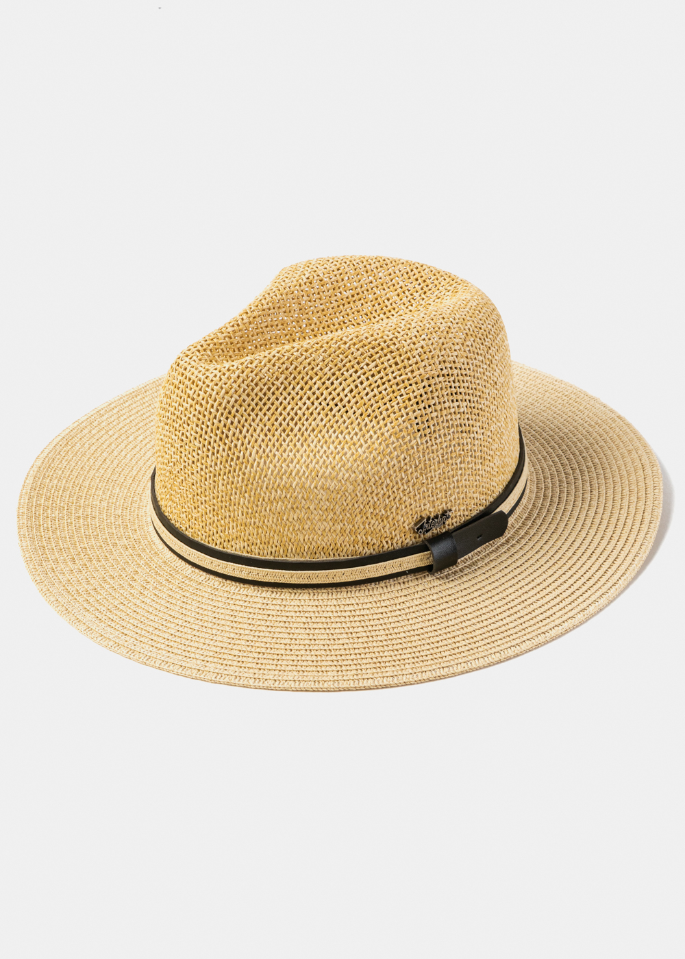 Mixed Beige Panama Style Hat Mixed Beige Panama Style Hat - Image 1
