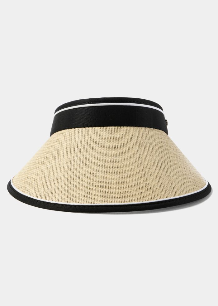 Beige Headband w/ Elastic closing & UV Protection Frame - Image 2