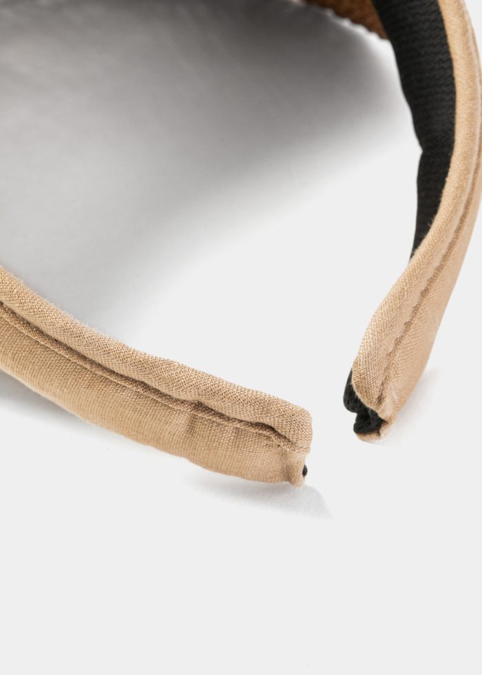 Brown Hand Knitted Headband - Image 5